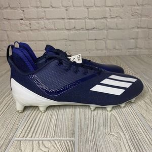 Adidas Adizero Scorch Football Cleats Men’s 10.5 Blue FX4250 New